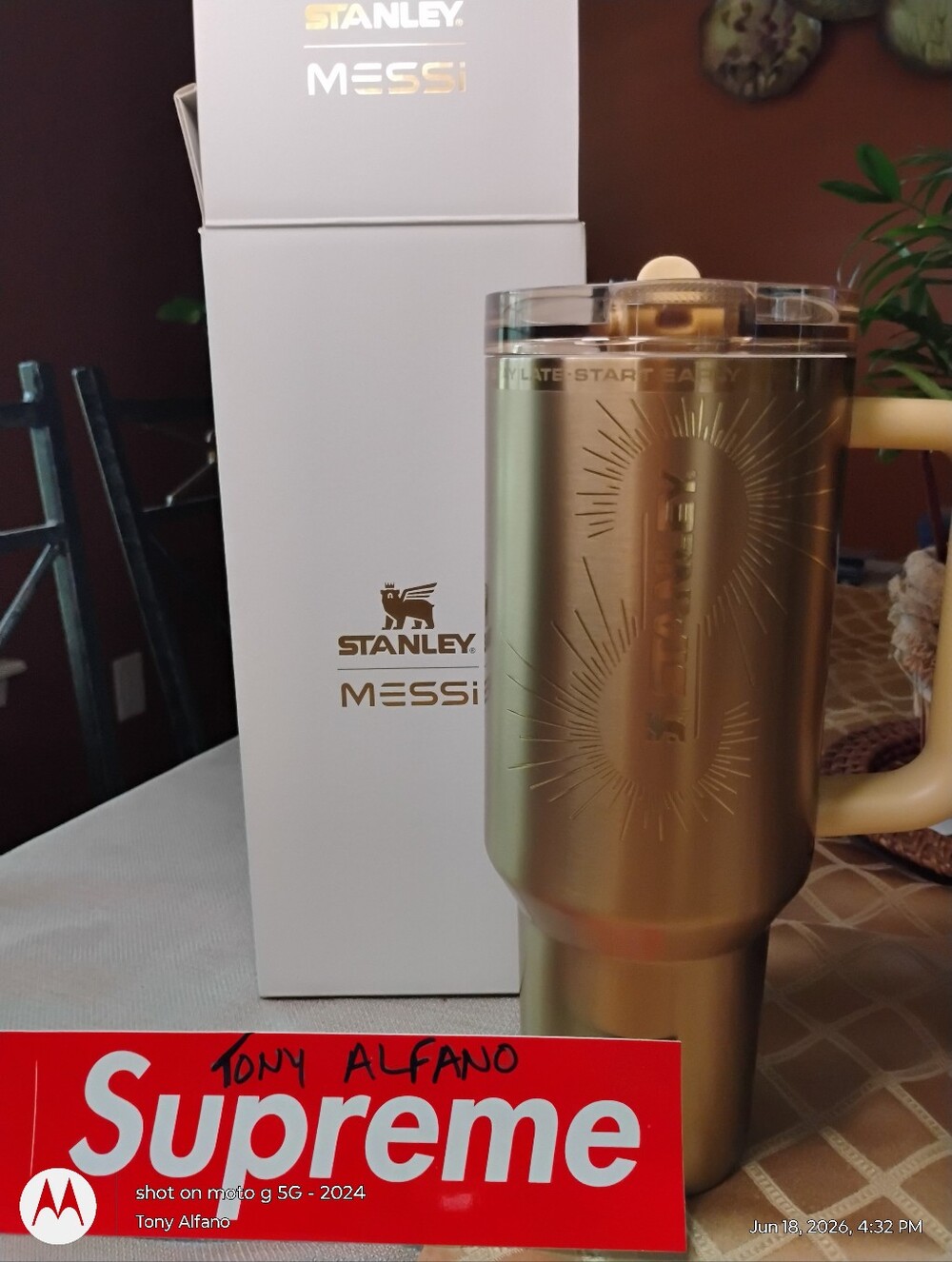 Stanley x Messi Legacy 40oz Protour BNIB - Ships Fast From SC